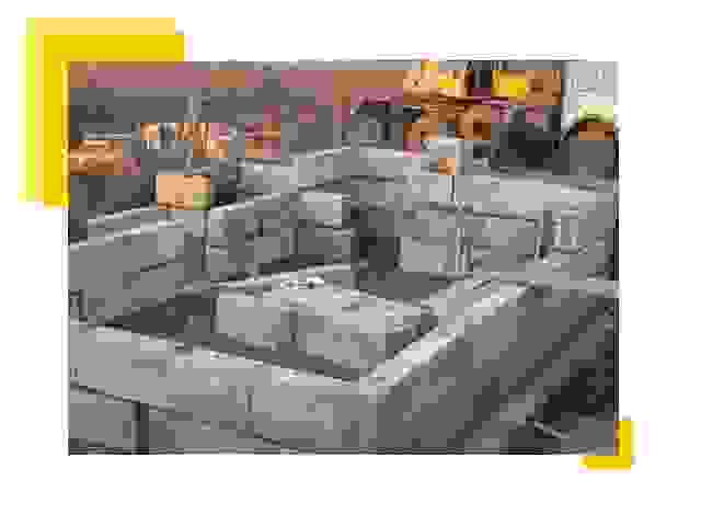 Фундамент сборный в Конаково