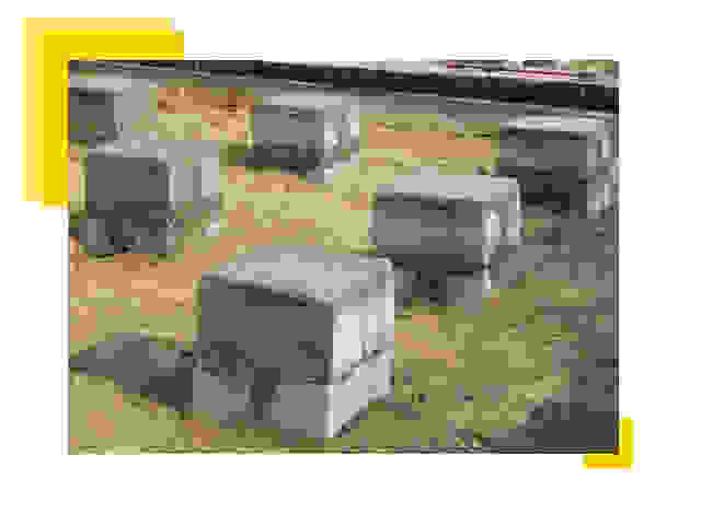 Фундамент столбчатый в Конаково